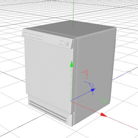 C4D模型 洗衣机  