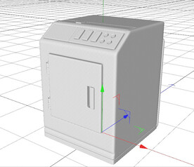 C4D模型 洗衣机