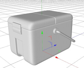 C4D模型 冷箱