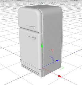 C4D模型 冰箱