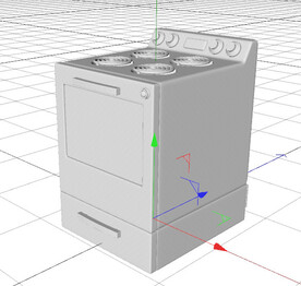 C4D模型 炉子
