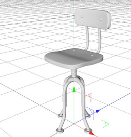 C4D模型 椅子