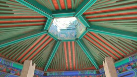 北京天坛甘泉井古建筑