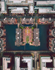 景观建筑鸟瞰图