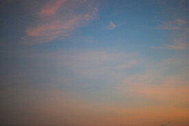 晚霞天空