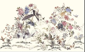 数码印花 定位花