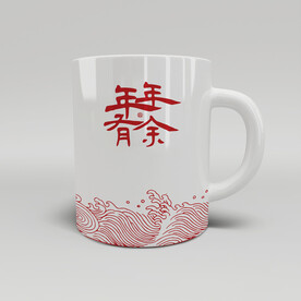 文创杯子样机 