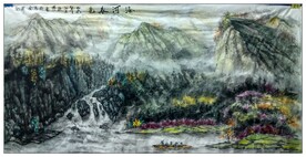 秦岭山水