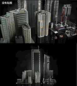 C4D模型 城市建筑