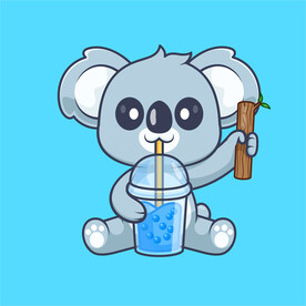 矢量卡通考拉