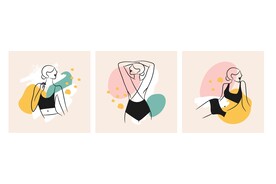 线条女性