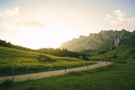 山野道路风景