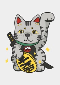 招财小花猫
