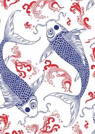 中国风鲤鱼