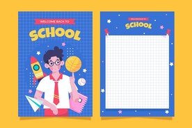 学校 卡片