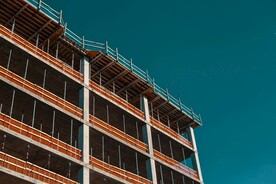 建设中的建筑楼