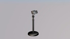  C4D模型 手机支架