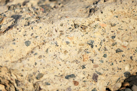 沙石地面纹理特写