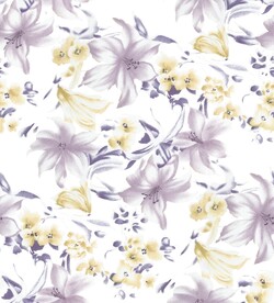 数码印花 百合花