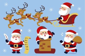 圣诞老人插画