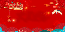 红色背景