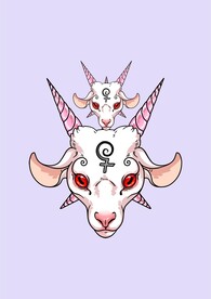 羊头红眼神兽