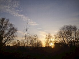 夕阳天空