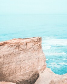 悬崖海景