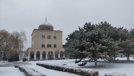 冬季雪景园博园