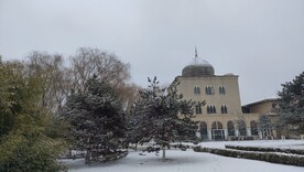 冬季雪景园博园