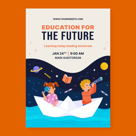 未来教育海报 