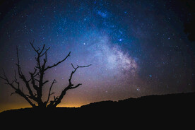 夜晚的星空