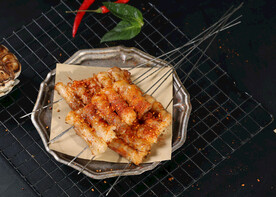 五花肉卷金针菇