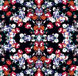 碎花 四方连续 布艺