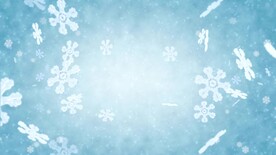 梦幻雪花飘舞