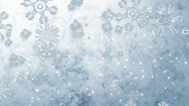 雪花飘落