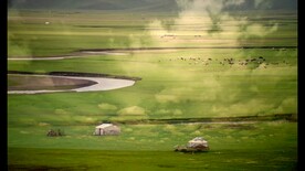草原美景 蒙古包