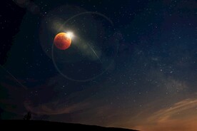 星空和月亮