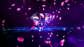 钻石玫瑰花瓣