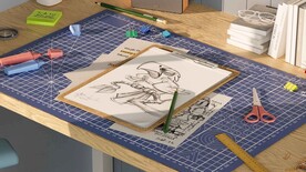 C4D模型 工作台