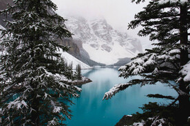 冬季山景
