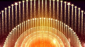 金色霓虹动感节奏    