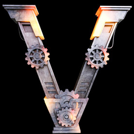 金属字母