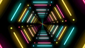 霓虹隧道