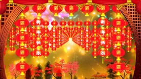 新春喜庆背景   