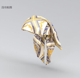 C4D模型 丝巾