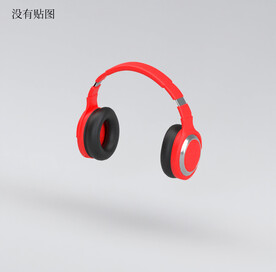  C4D模型 耳机