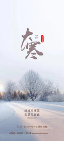 大寒海报