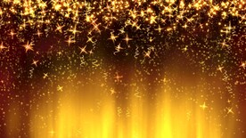 新人入场绚烂唯美星光瀑布