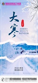 大寒海报